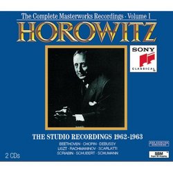 Vladimir Horowitz, Complete Masterworks Recordings 1962-1973, Vol. I: The Studio Recordings 1962-63