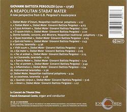 Pergolesi: A Neapolitan [Le Concert de l'Hostel Dieu; Franck-Emmanuel Comte (organ); Franck-Emmanuel Comte] [Icsm Records: ICSM 012]