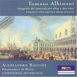 Tomaso Albinoni: Integrale dei concerti per oboe e due oboi (Complete Concertos for Oboe and Two Oboes) - Alessandro Baccini / Francesco Di Rosa / L'Offerta Musicale / Riccardo Parravicini