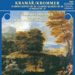 Krommer: Clarinet Quintet; Clarinet Quartet; 13 Pieces, Op. 47