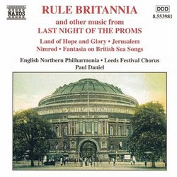 Rule Britannia and Other Music from Last Night of the Proms