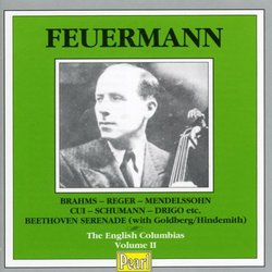 Feuermann: The English Columbias, Vol. 2