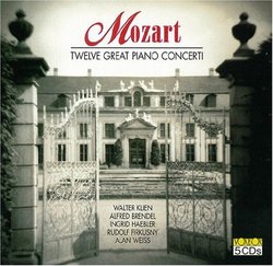 Mozart: Twelve Great Piano Concerti