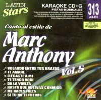 Karaoke: Marc Anthony 5 - Latin Stars Karaoke