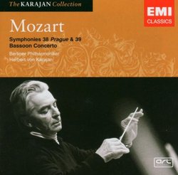 Mozart: Symphonies 38 "Prague" & 39; Bassoon Concerto