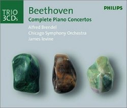 Beethoven: Complete Piano Concertos (Alfred Brendel: Piano Concertos 1-5 w/Levine, CSO; "Choral" Fantasy, Op. 80 w/ Haitink, LPC, LPO)