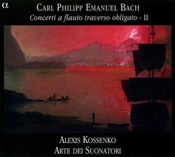 C. P. E. Bach: Concerti a flauto traverso obligato, Vol. 2