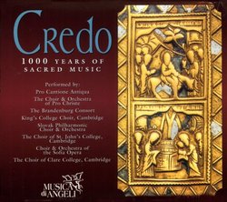Credo: 1000 Years of Sacred Music (Box Set)