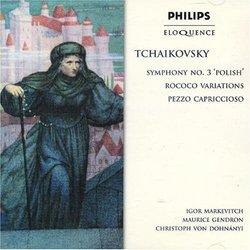 Tchaikovsky: Symphony No. 3 'Polish'; Rococo Variations; Pezzo Capriccioso [Australia]