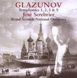 Glazunov Symphony Nos. 1, 2, 3 & 9