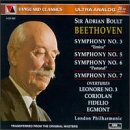Beethoven Symphonies # 3 ("Eroica"), # 5, # 6 ("Pastoral"), & # 7/Four Overtures