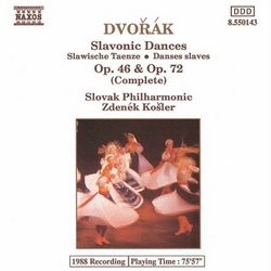 Dvorak: Slavonic Dances, Op. 46 & Op. 72