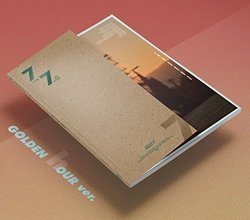 7 For 7 [GOLDEN hour B Ver.] GOT7 KPOP CD 7th Mini Album + Cover + Photo book + Photo card + Lyrics book