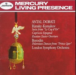 Dorati conducts Rimsky-Korsakov & Borodin / London Symphony