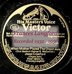 Frances Langford Recorded 1932 - 1956