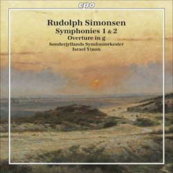 Rudolph Simonsen: Symphonies 1 & 2; Overture