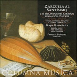 Zarzuela Al Santisimo Splendor of 18th C. Spanish