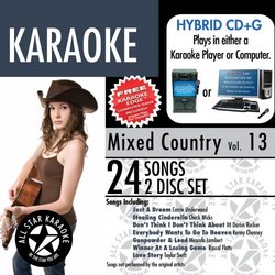 ASK-93 Karaoke: Mixed Country W/Karaoke Edge, Brooks & Dunn, Rascal Flatts, Taylor Swift