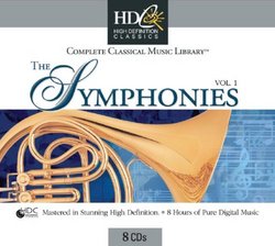 The Symphonies Vol. 1: Complete Classical Music Library (High Definition Classics)