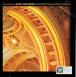 Mendelssohn: Music for Organ