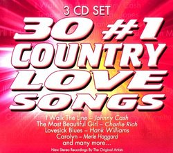 30 #1 Country Love Songs
