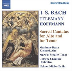 Bach, Telemann, Hoffmann: Sacred Cantatas for Alto & Tenor
