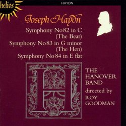 Joseph Haydn: Symphony No. 82 (The Bear); Symphony No. 83 (The Hen); Symphony No. 84