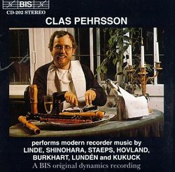Clas Pehrsson performs Modern Recorder Music