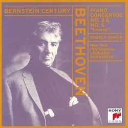 Bernstein Century - Beethoven: Piano Concertos no 3 and 5 / New York PO