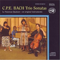 C.P.E. Bach: Five Trio Sonatas (Leipzig 1731, Revised) - Wq. 143-147 - Le Nouveau Quatuor