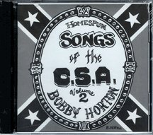 Homespun Songs of the C.S.A. Volume 2