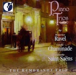 Ravel, Chaminade, Saint-Saëns: Piano Trios