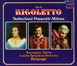 Verdi - Rigoletto / Sutherland, Pavarotti, Milnes, LSO, Bonynge