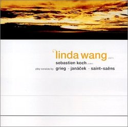 Linda Wang, Sebastien Koch play sonatas by Grieg, Janá?ek and Saint-Saëns