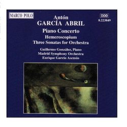 ABRIL: Piano Concerto / Hemeroscopium / 3 Sonatas for Orchestra
