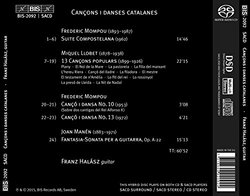 Llobet, Manén & Mompou: Cançons I Danses Catalanes