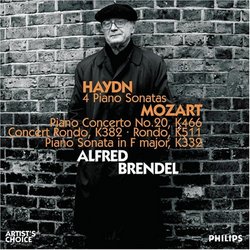 Haydn: 4 Piano Sonatas; Mozart; Piano Concerto No. 20; Concerto Rondo; Rondo; Piano Sonata in F major