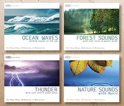 NATURE SOUNDS 12 CD Set: Ocean Waves, Forest Sounds, Distant Thunder, Sounds of Nature with Music, Wilderness Stream, Ocean Sounds, Relaxing Rain, Music for Healing, Loon Sounds, Whale Sounds