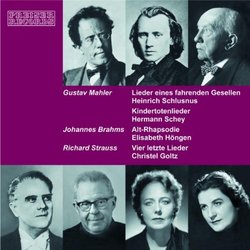 Music of Mahler, Brahms & Strauss