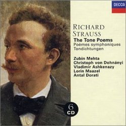 Richard Strauss: Complete Tone Poems (6 CD Set), including Fantasie from "Die Frau Ohne Schatten" and Concert Suite from "Der Rosenkavalier"