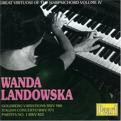 Wanda Landowska plays Bach