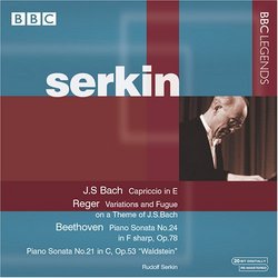 Rudolf Serkin performs Bach, Reger & Beethoven