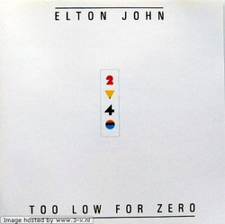 ELTON JOHN-Too Low For Zero-CD