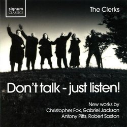 Don't talk - just listen!