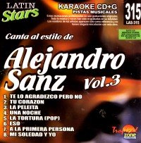 Karaoke: Alejandro Sanz 3 - Latin Stars Karaoke