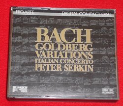 Bach: Goldberg Variations, S. 988; Italian Concerto, S. 971