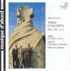 Beethoven: Triple Concerto for piano, violin, cello in C, Op. 56 /  Piano Trio in C minor Op1, No. 3