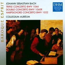 Johann Sebastian Bach: Triple Concerto in A minor, BWV 1044 / Concerto for oboe & violin