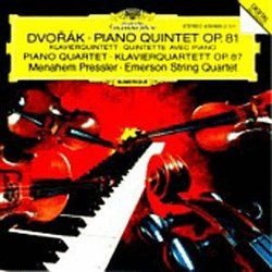 Antonin Dvorak: Piano Quintet in A Major, Op. 81; Piano Quartet in E Flat Major, Op. 87