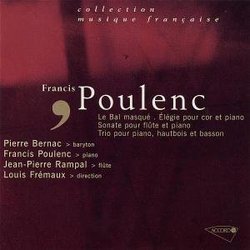 Poulenc-Un Bal Masque-Sonate Pour Flute-Elegie Pou